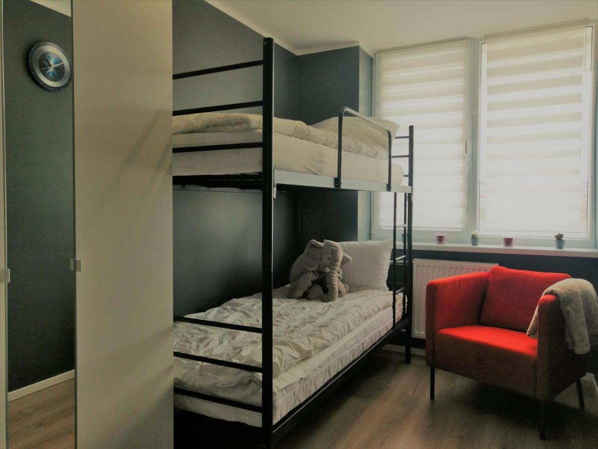 Nadmorski Apartament Gdansk Przy Plazy Apartman Kültér fotó