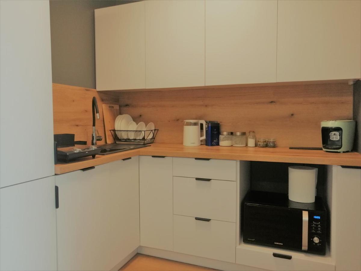 Nadmorski Apartament Gdansk Przy Plazy Apartman Kültér fotó